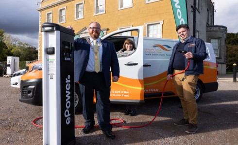 ePower Chosen to Drive Electric Vehicle Charging in South Dublin County Council sumamry image