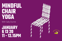First Fortnight: Mindful Chair Yoga with Sally Dunne sumamry image