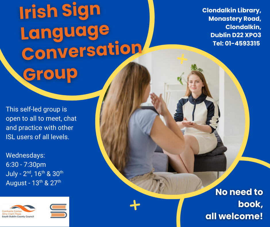 Irish Sign Language Conversation Group sumamry image
