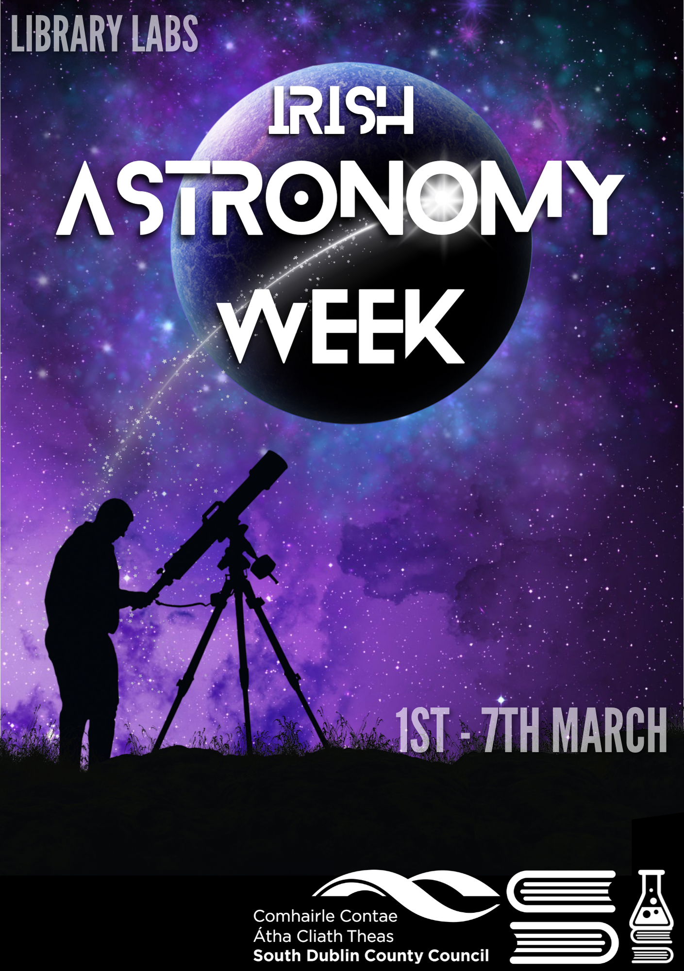 Irish Astronomy Week - Library Labs sumamry image