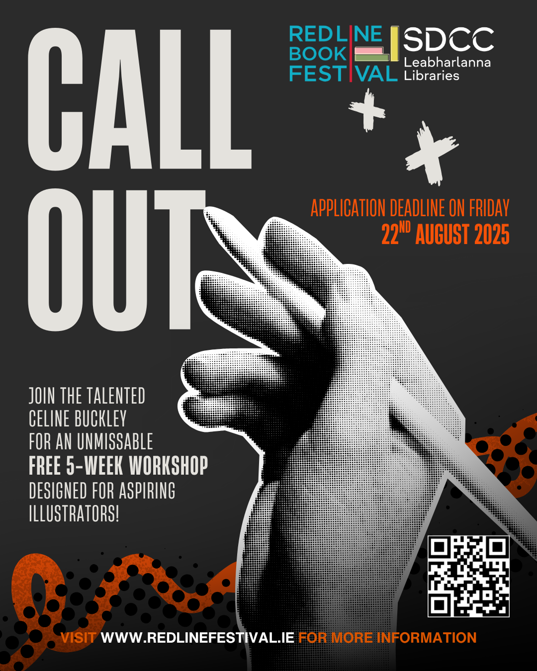Call for Illustrators! Join Our Red Line Book Festival Workshop sumamry image