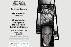 Decade of Centenaries Lecture Series: The War in the Shadows sumamry image