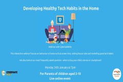 Developing Healthy Tech Habits in the Home sumamry image
