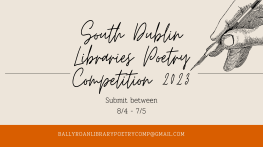 South Dublin Libraries Poetry Competition 2023 sumamry image