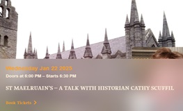 Tradfest -  St Maelruain’s – A Talk with Historian Cathy Scuffil sumamry image