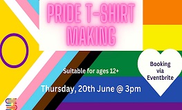 MakerSpace: Print your own Pride tshirt sumamry image