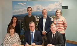 South Dublin County Council with support from the NTA (National Transport Authority) are working towards achieving the Smarter Travel Mark sumamry image