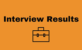 Interview Results - Clerical Officer sumamry image