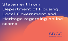 Department of Housing, Local Government & Heritage - online scams sumamry image