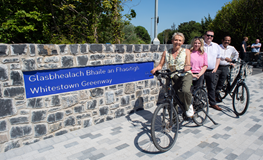 Whitestown Greenway Officially Opened sumamry image