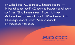 Notice of Consideration of a Scheme for the Abatement of Rates  sumamry image
