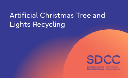 Artificial Christmas Tree and Lights Recycling sumamry image