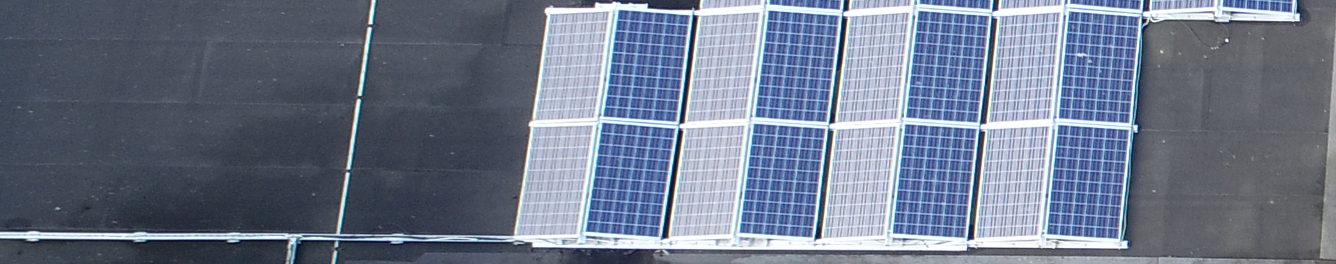 Solar Panels on a roof 