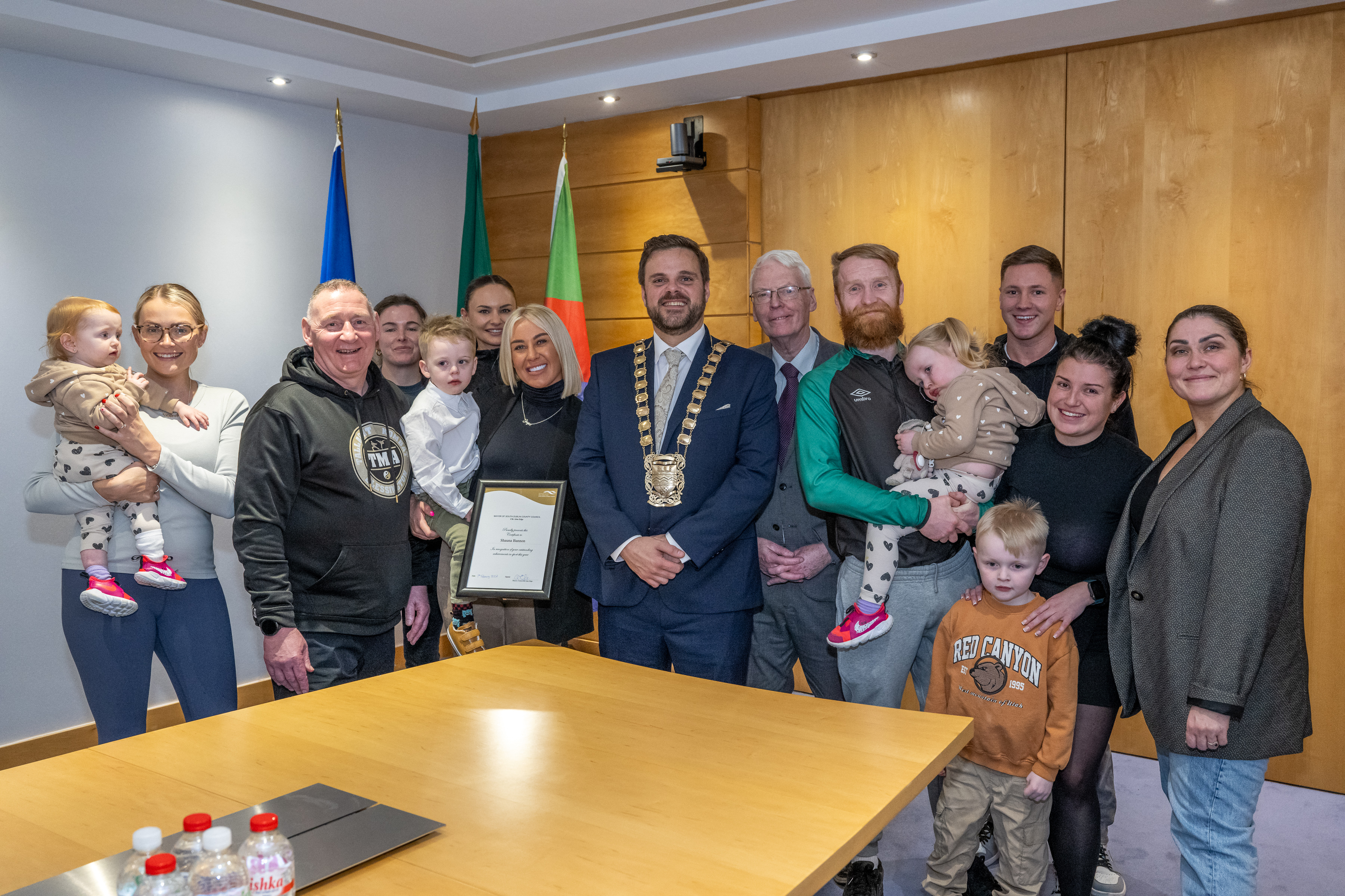 Mayor’s-reception-for-Shauna-Bannon-who-won-UFC-title-in-Las-Vegas-recently