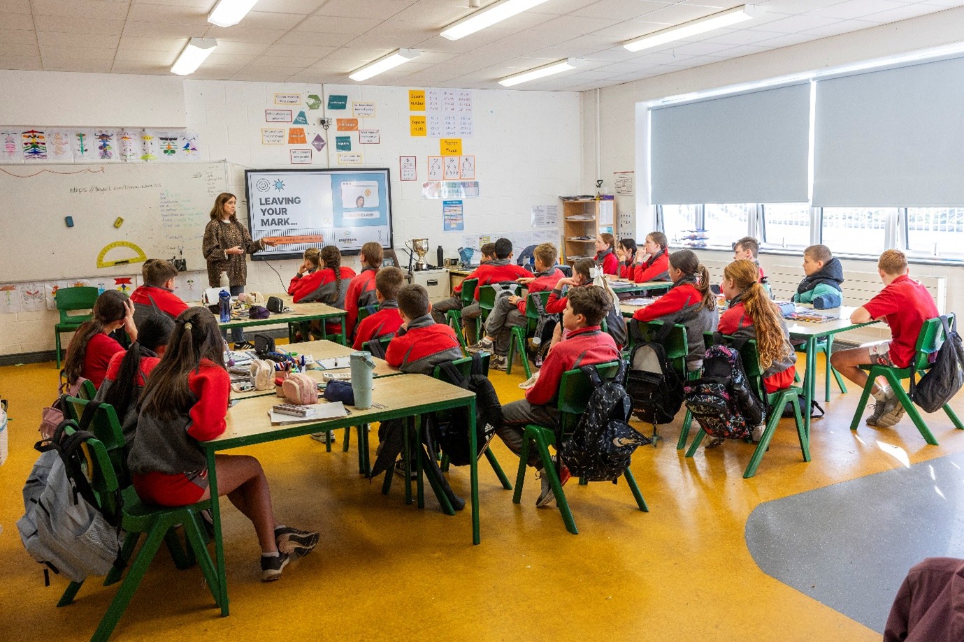 Photo-Cyber Safe Kids in Devine Word National School